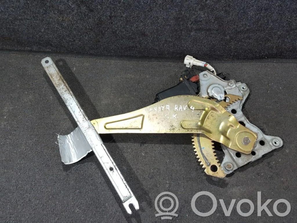 Regulador con motor de la ventanilla de la puerta corredera