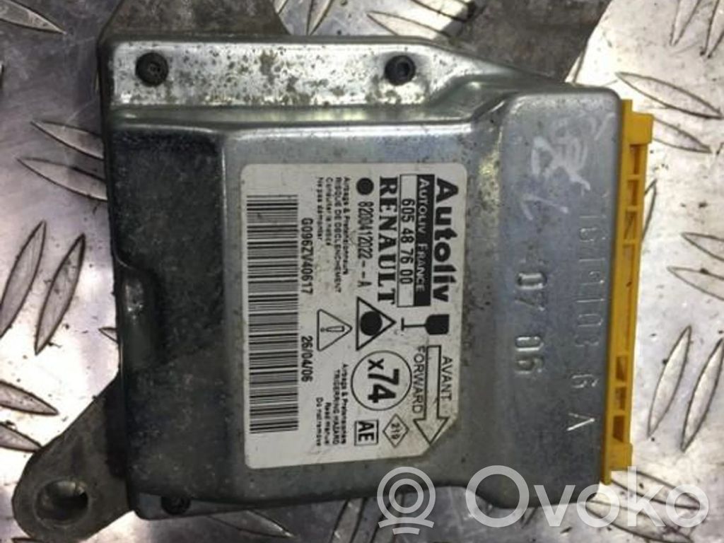 Unitate/modul de comandă airbaguri   605487600,8200412022A,605487600,8200412022A