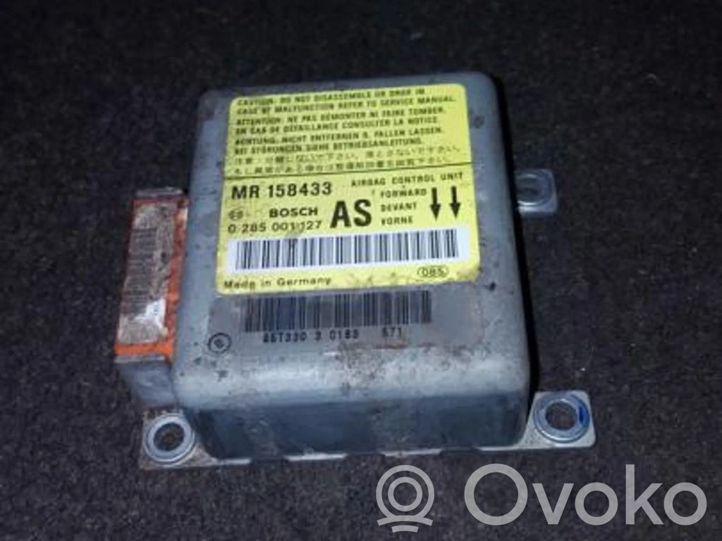 Unidad de control/módulo del Airbag   MR158433,0285001127,0285001127,MR158433