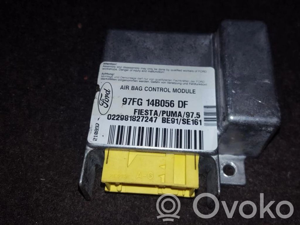Module de contrôle airbag   97FG14B056DF,SE161,97FG14B056DF,SE161