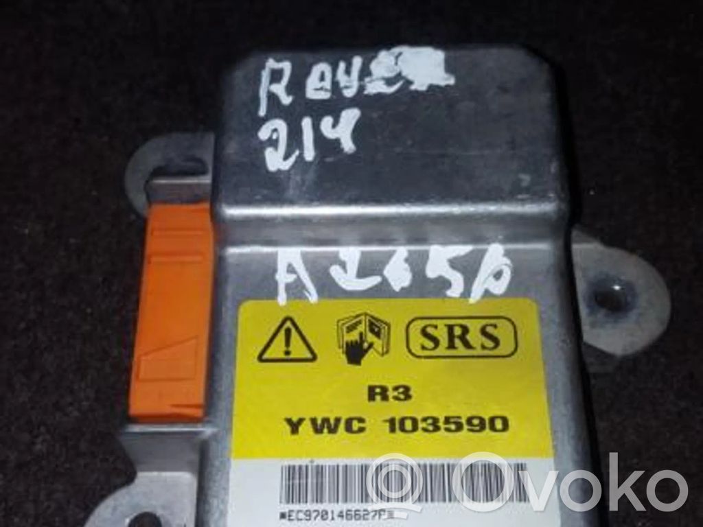 Centralina/modulo airbag   YWC103590,R3,YWC103590