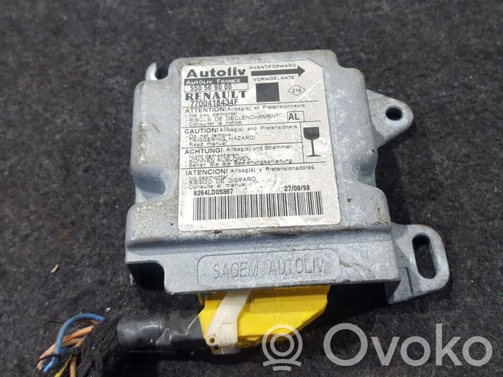 Centralina/modulo airbag   7700418434F,550569000,550569000,7700418434F