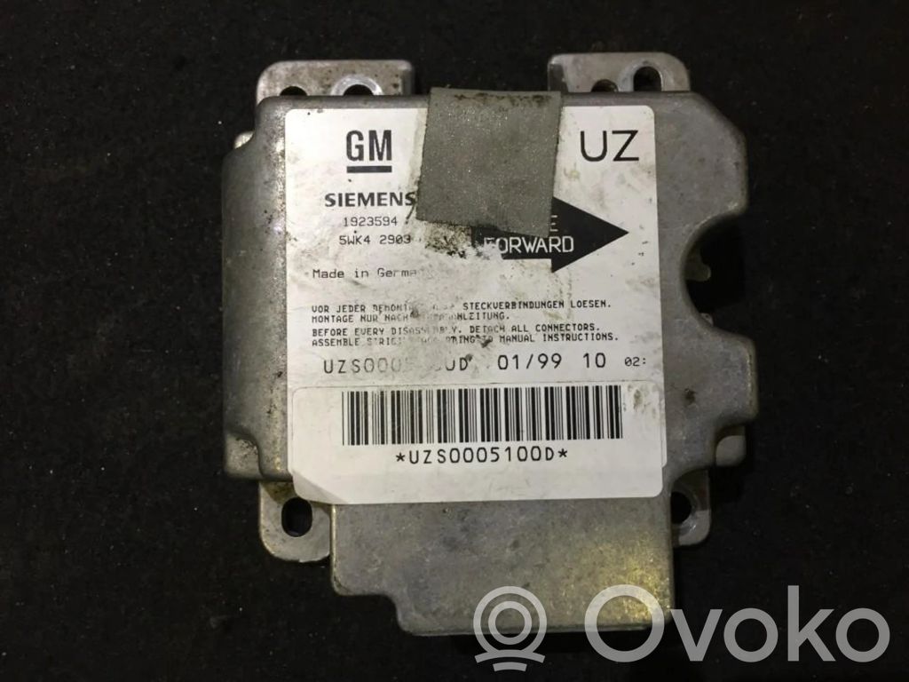 Opel Omega B1 Centralina/modulo airbag