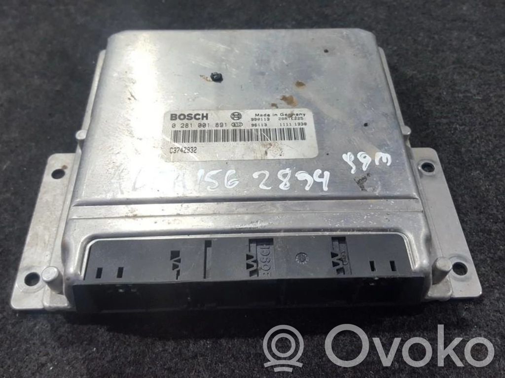 Alfa Romeo 156 Unidad de control/módulo del motor 