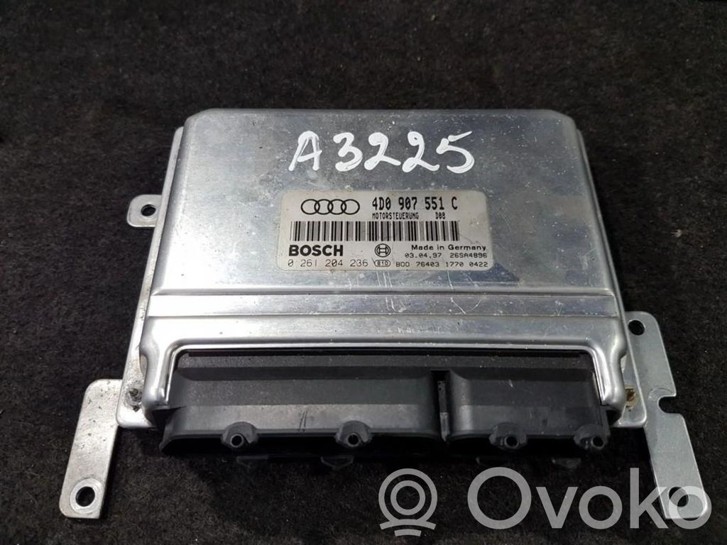 Audi A8 S8 D2 4D Unidad de control/módulo del motor 