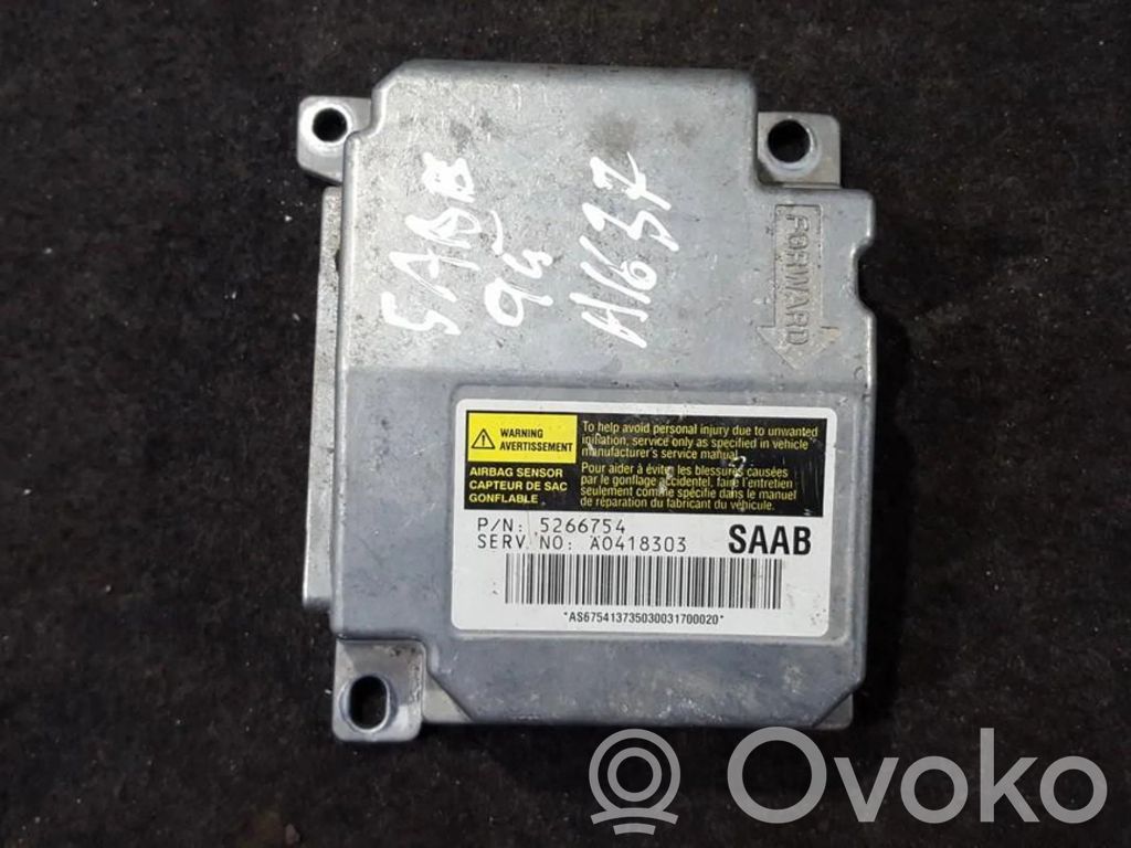 Saab 9-5 Airbag control unit/module 