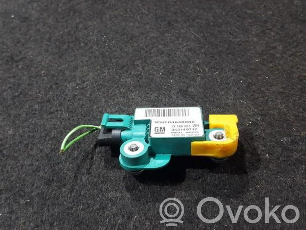 Opel Meriva A Sensore d’urto/d'impatto apertura airbag