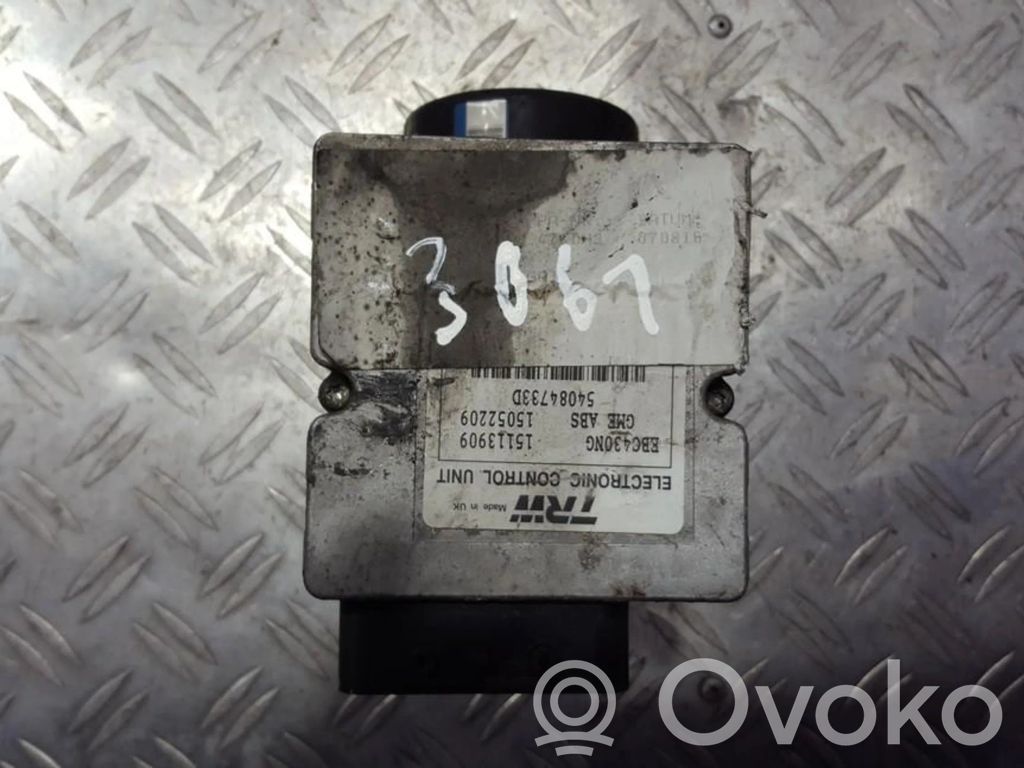 ABS-pumppu   12773671,15052209,12773671,15052209,15113909,EBC430NG
