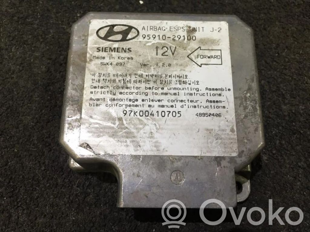 Hyundai Lantra I Unidad de control/módulo del Airbag