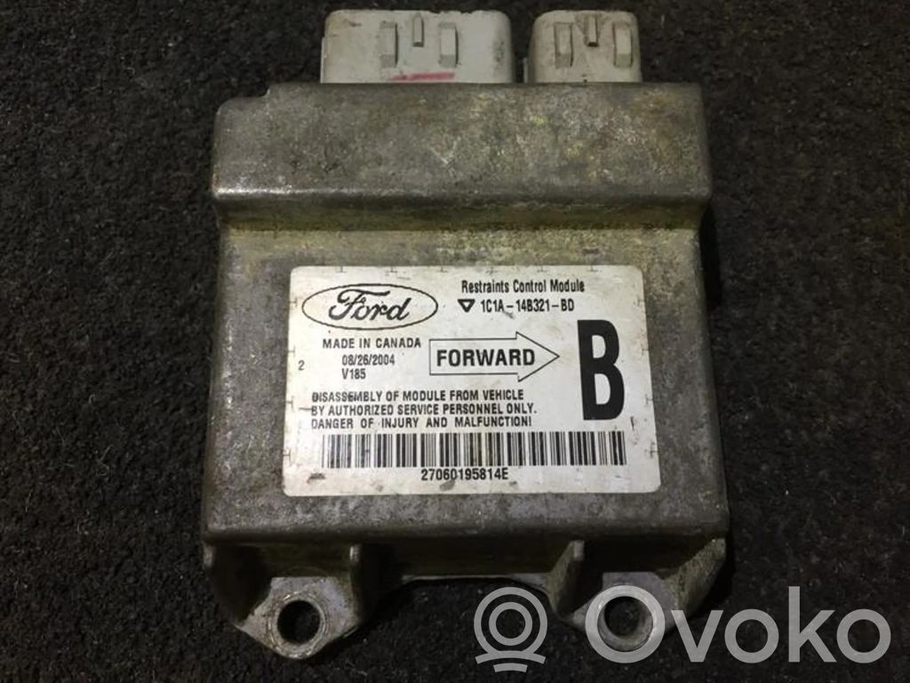 Centralina/modulo airbag   1C1A14B321BD,1C1A14B321BD,1C1A14B321BD,1C1A14B321BD,V185
