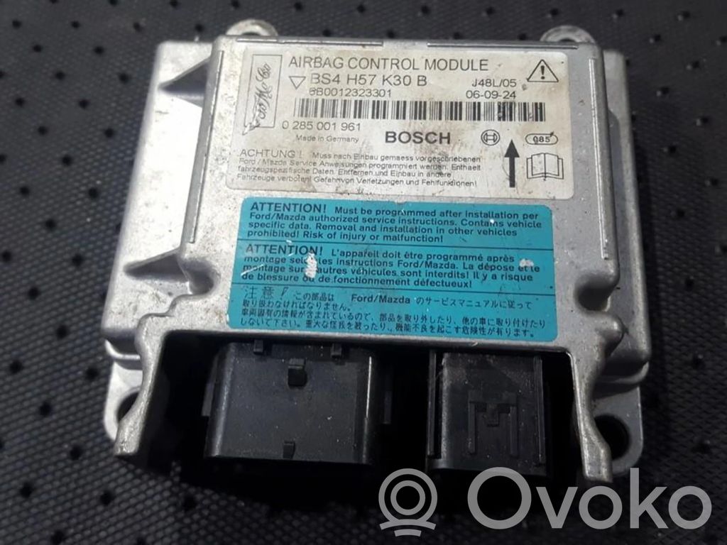 Unidad de control/módulo del Airbag   0285001961,BS4H57K30B,0285001961,BS4H57K30B