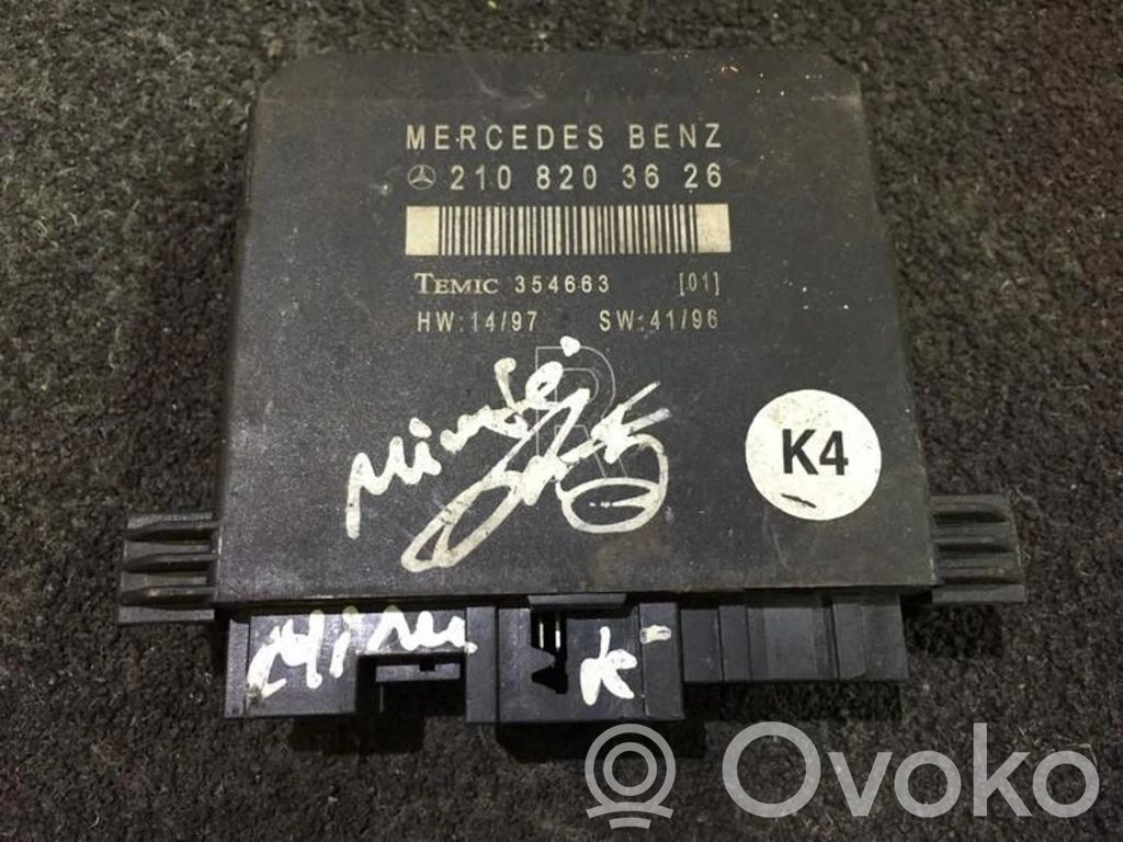Mercedes-Benz E W210 Autres unités de commande / modules 