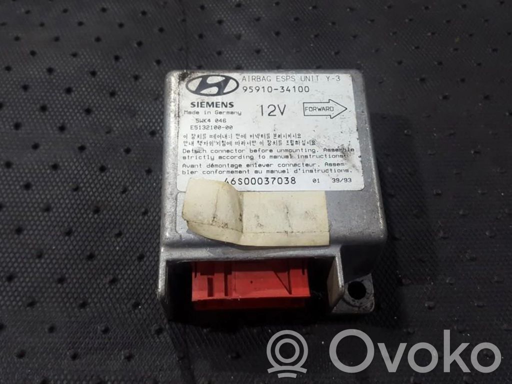 Centralina/modulo airbag   9591034100,46S00037038,46S00037038,9591034100