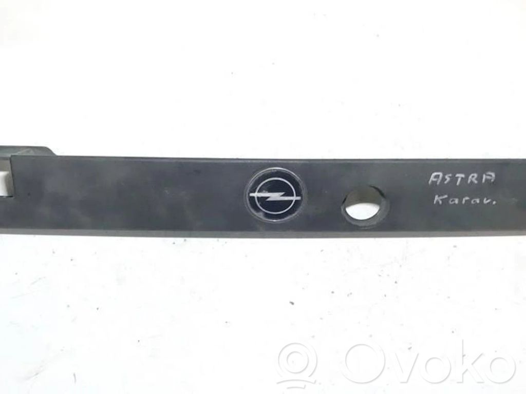 Opel Astra F Éclairage de plaque d'immatriculation 