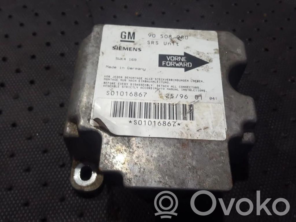 Opel Vectra B Unitate/modul de comandă airbaguri 