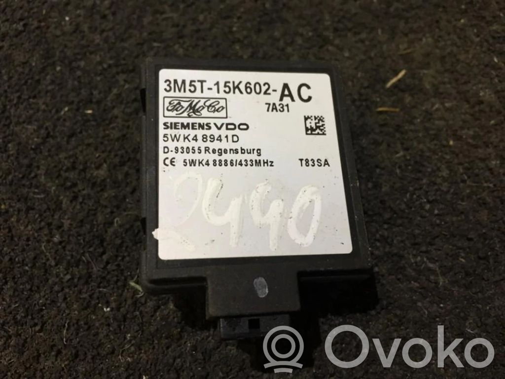 Immobilizer control unit/module   3M5T15K602AC,5WK48941D,3M5T15K602AC,5WK48941D,7A31,T83SA