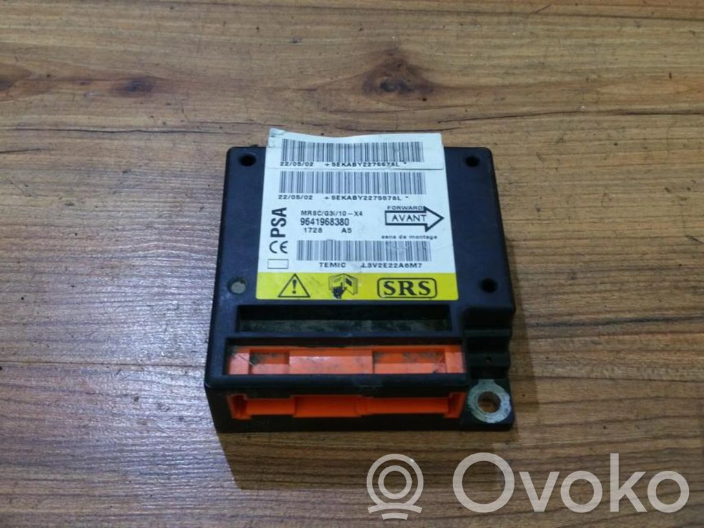 Unitate/modul de comandă airbaguri   9641968380,1728A5,1728A5,9641968380