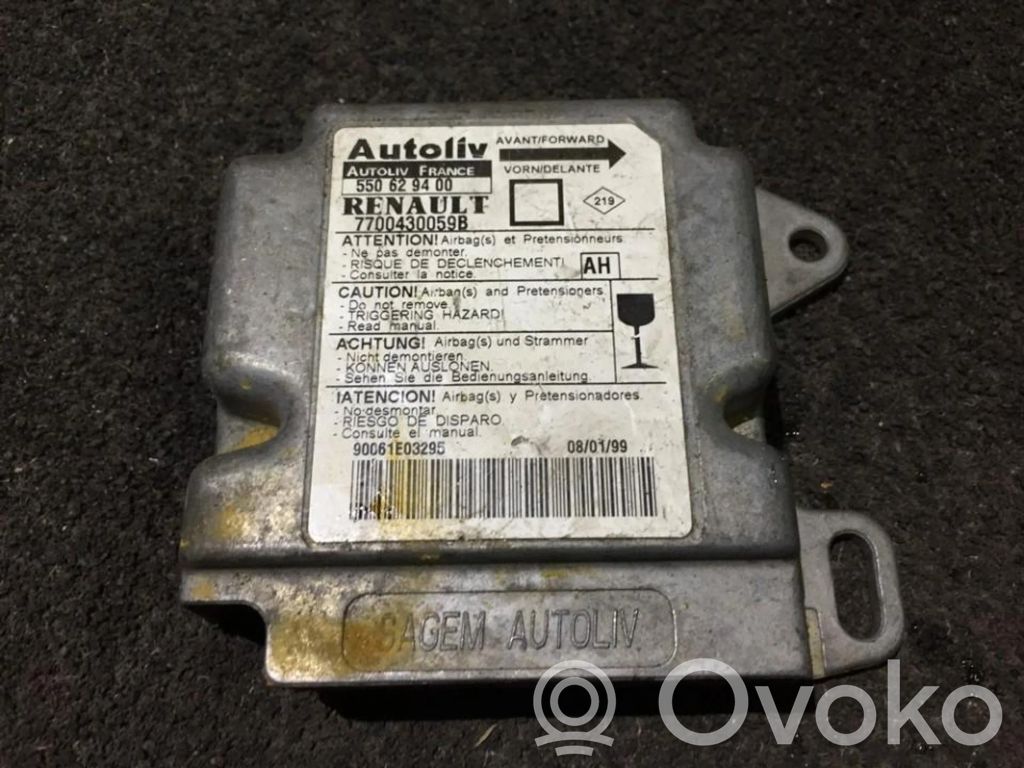Renault Megane I Centralina/modulo airbag 