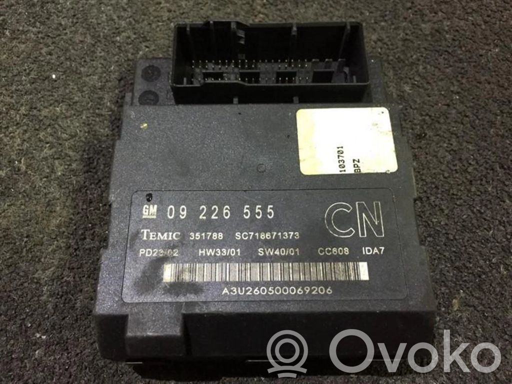 Opel Vectra C Modul confort 
