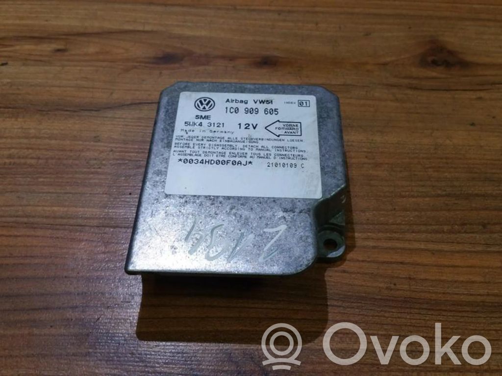 Centralina/modulo airbag   1C0909605,5WK43121,1C0909605,21010109C,5WK43121