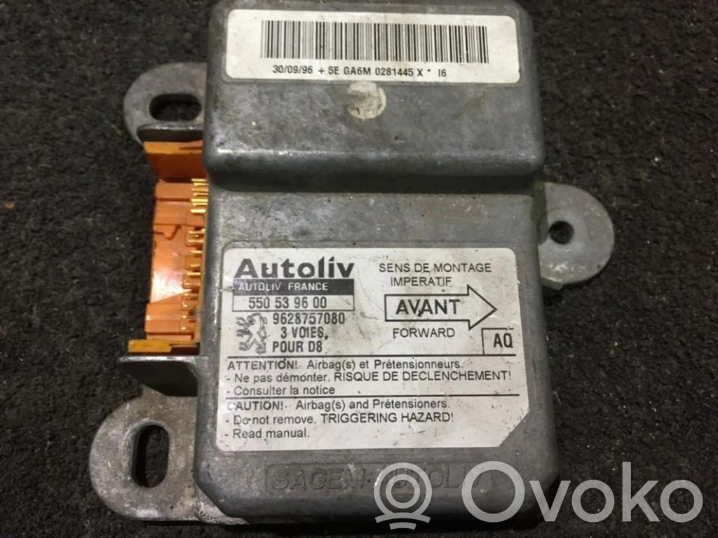 Peugeot 406 Unitate/modul de comandă airbaguri 
