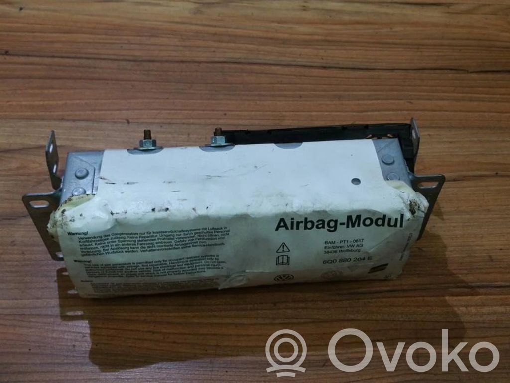 Skoda Fabia Mk1 (6Y) Poduszka powietrzna Airbag pasażera 