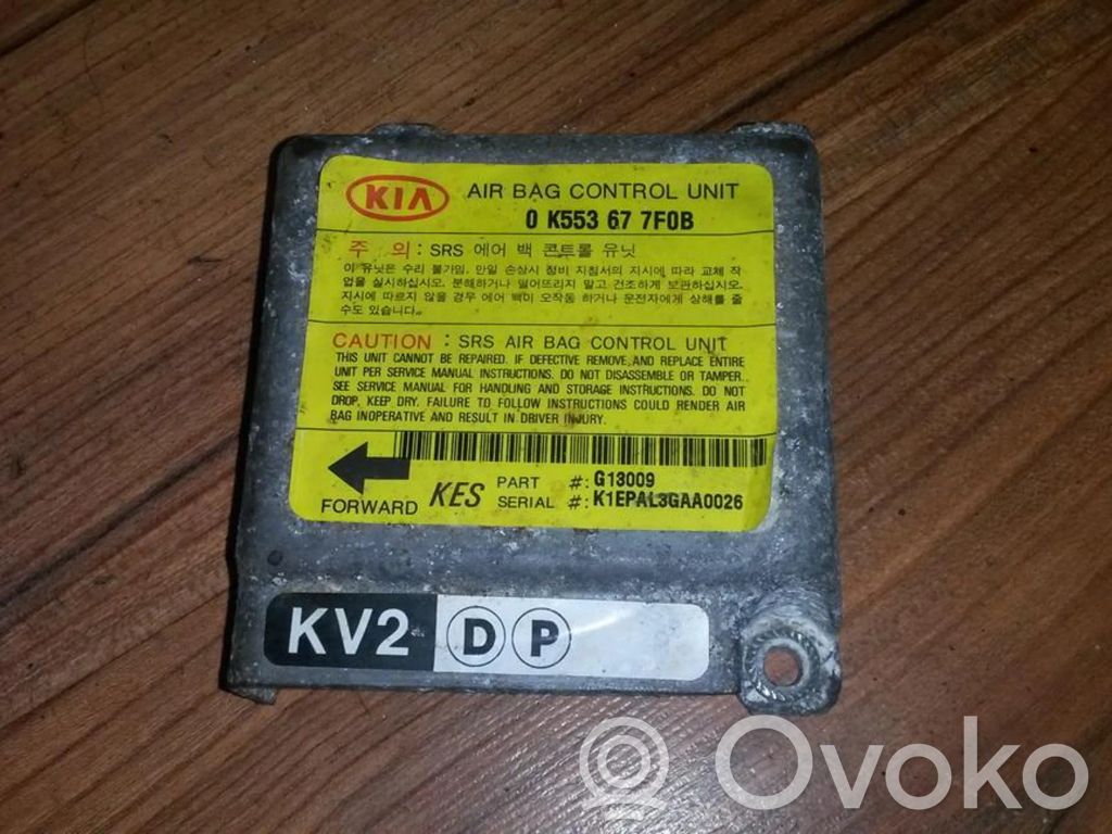 KIA Carnival Unitate/modul de comandă airbaguri 