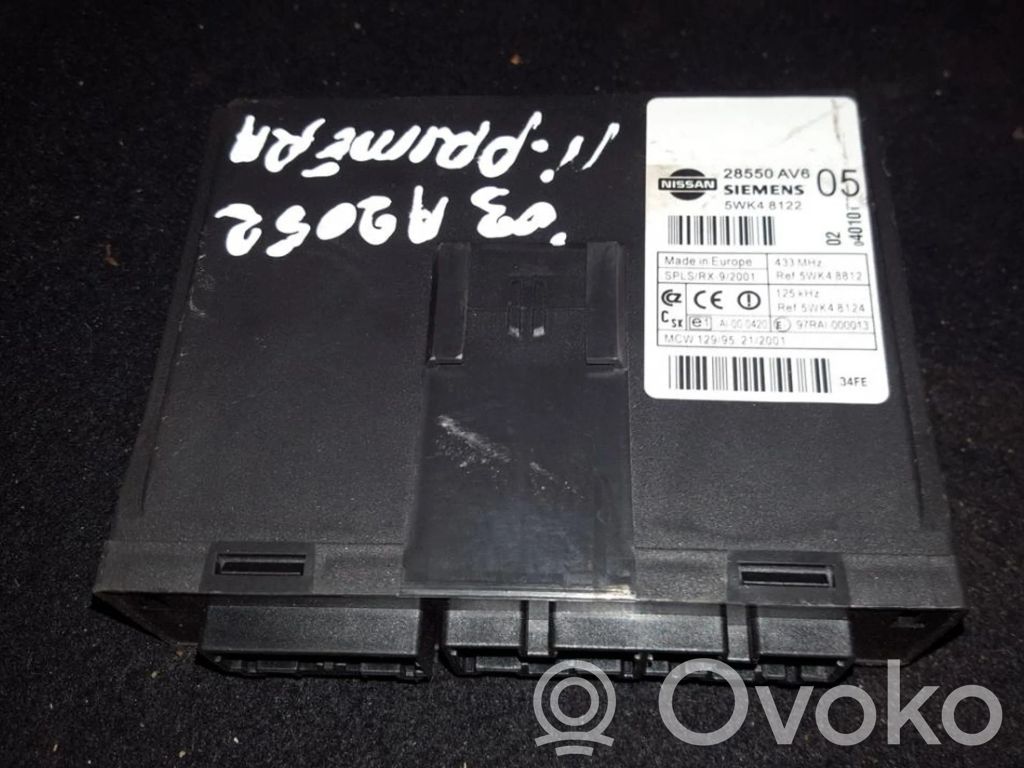 Mukavuusmoduuli   28550AV605,5WK48122,28550AV605,5WK48122