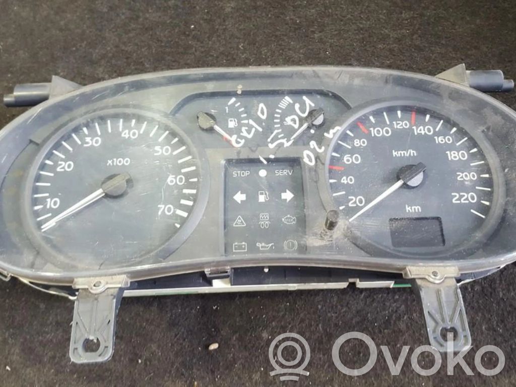 Renault Clio II Nopeusmittari (mittaristo) 