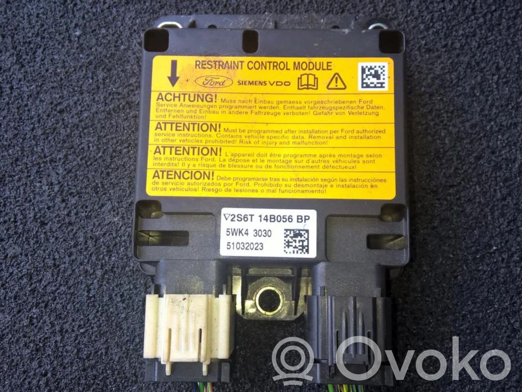Ford Fiesta Centralina/modulo airbag
