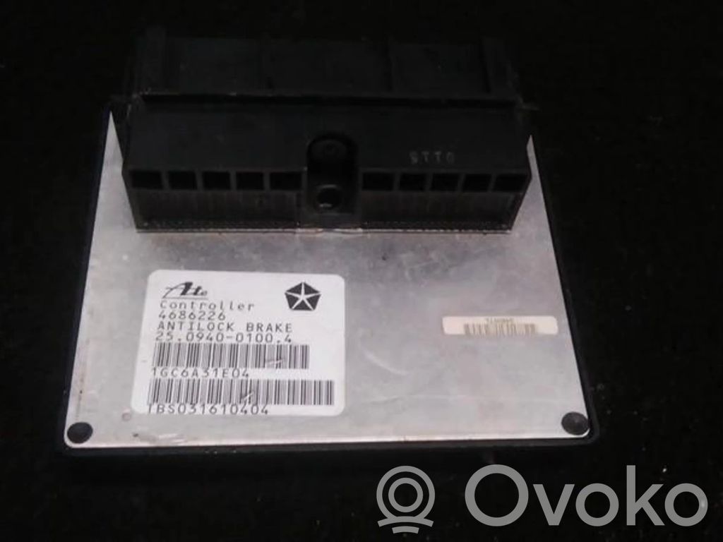 Unidad de control/módulo del ABS   4686226,25094001004,1GC6A31E04,25094001004,4686226,TBS031610404