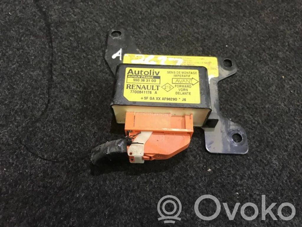 Module de contrôle airbag   7700841176A,550383100,550383100,7700841176A
