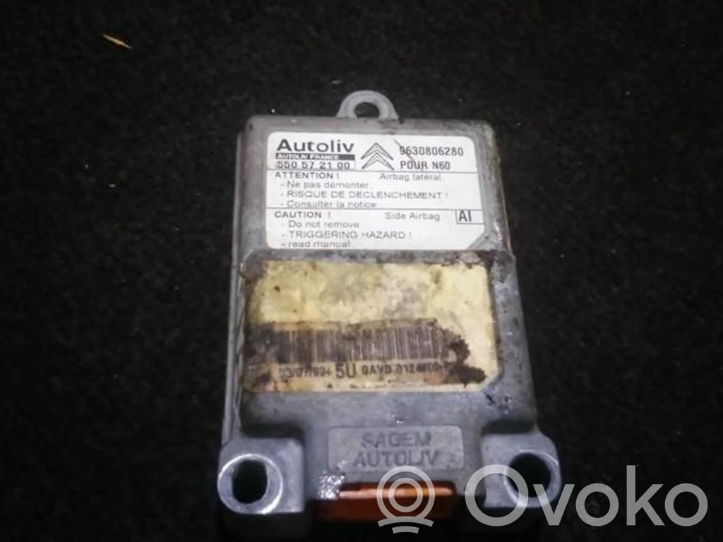 Unidad de control/módulo del Airbag   9630806280,9630806280