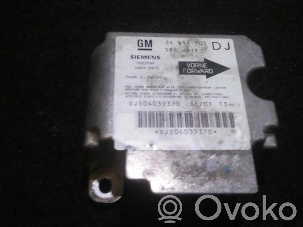 Unidad de control/módulo del Airbag   24416701,1923594,1923594,24416701,5WK42975