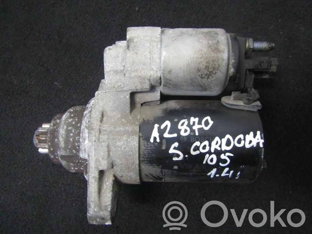 Seat Cordoba (6L) Motorino d’avviamento