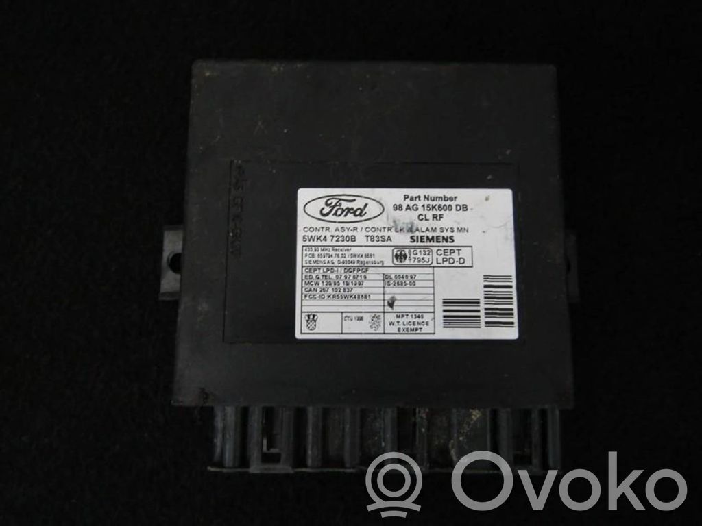 Autres unités de commande / modules   98AG15K600DB,5WK47230B,5WK47230B,98AG15K600DB,T83SA