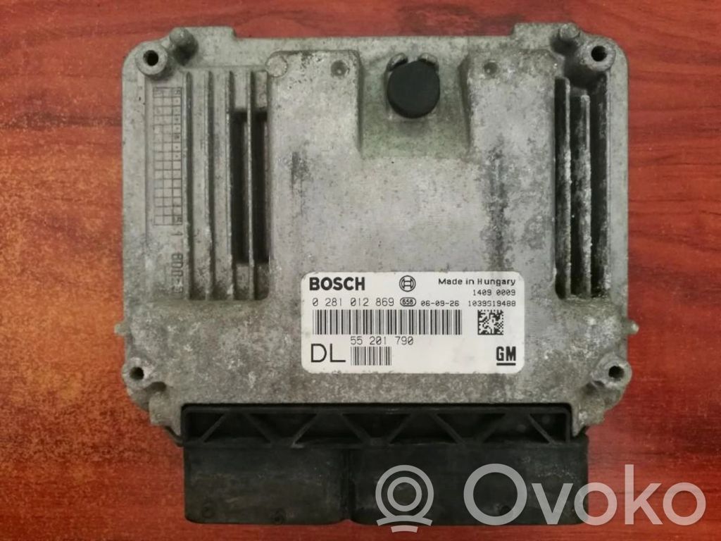 Opel Vectra C Centralina/modulo del motore 