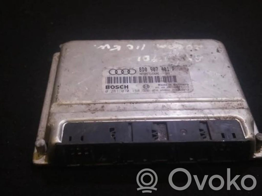 Unidad de control/módulo del motor   8D0907401P,0281010158,0281010158,8D0907401P,B0008802300012