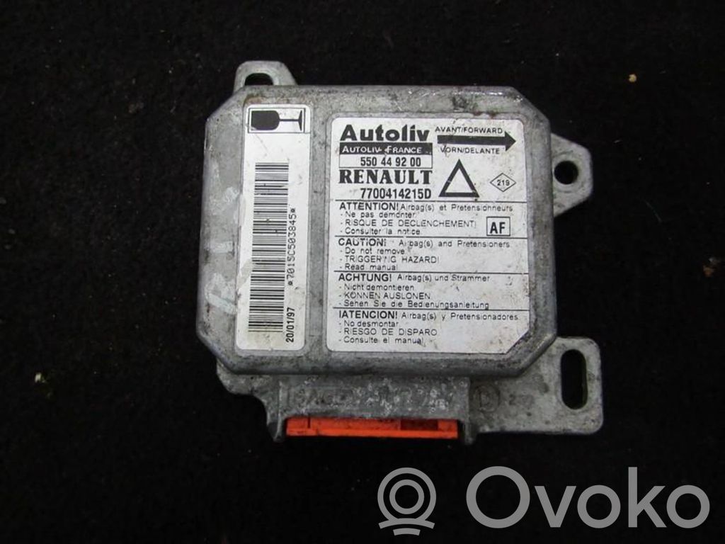 Renault Laguna I Unitate/modul de comandă airbaguri 