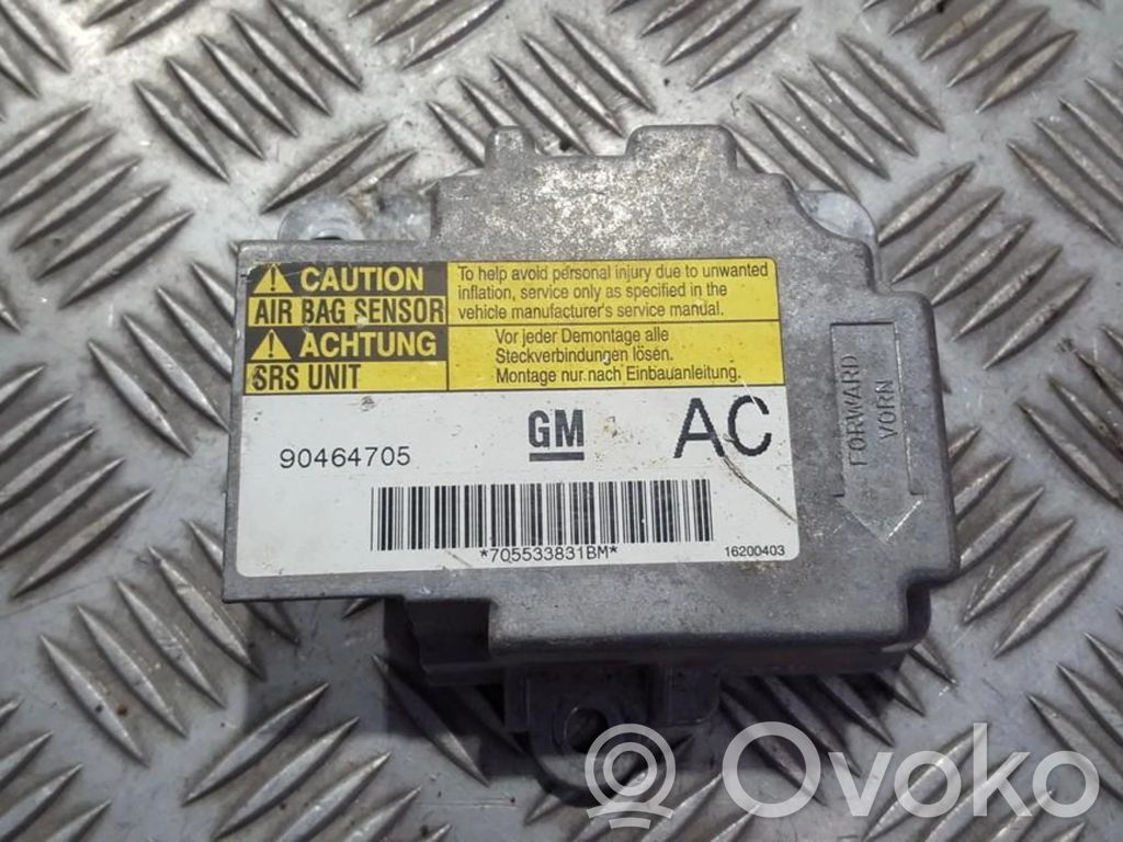 Opel Vectra B Centralina/modulo airbag 