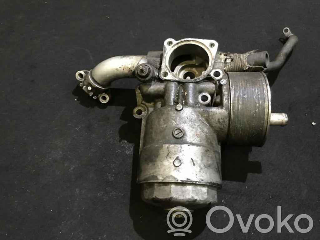 Engine oil radiator