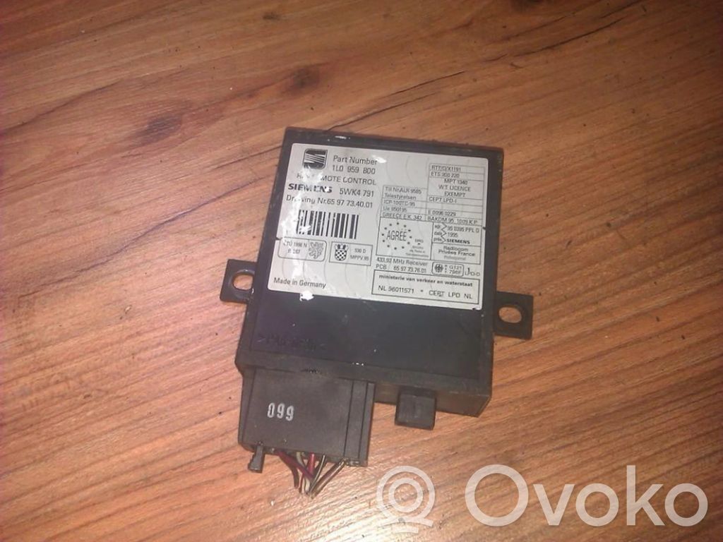 Autres unités de commande / modules   1L0959800,1L0959800