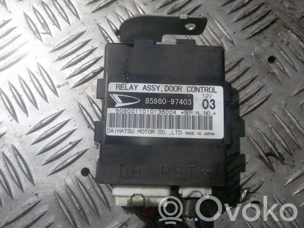 Daihatsu Sirion Sonstige Steuergeräte / Module 