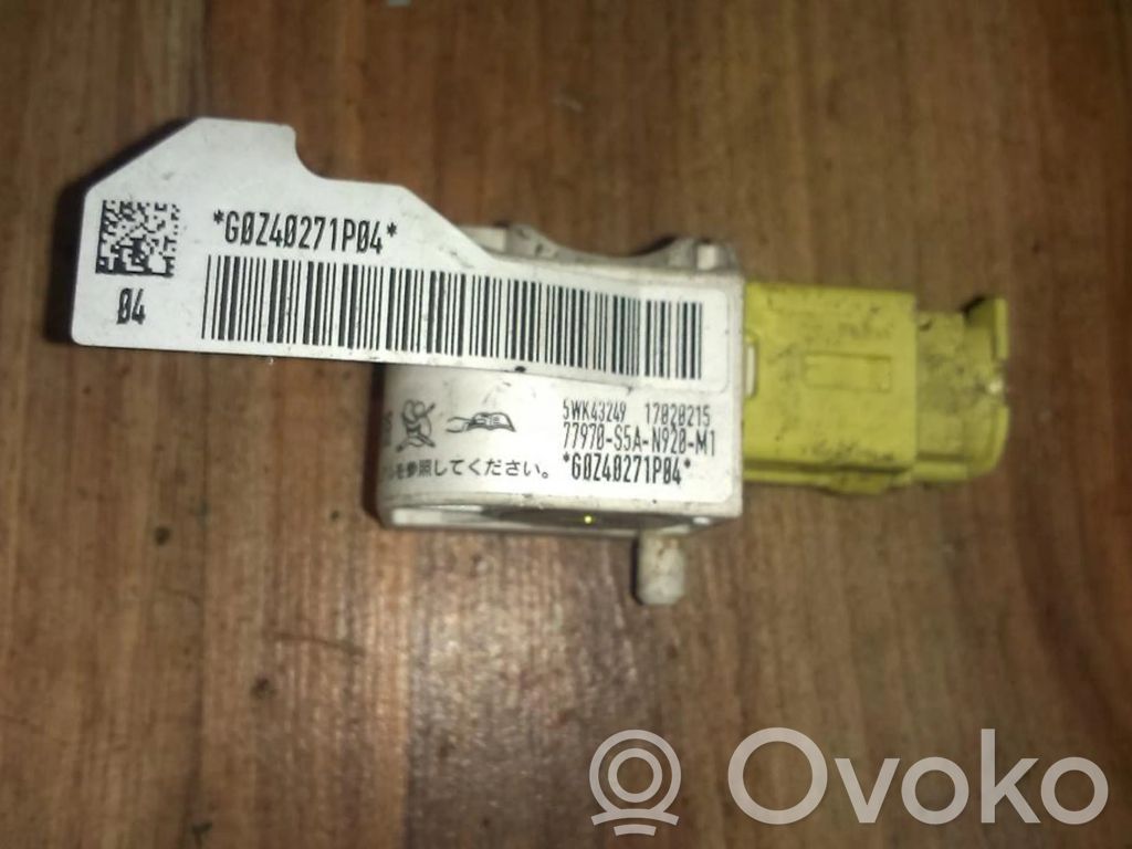 Airbagsensor Crashsensor Drucksensor   77970S5AN920M1,77970S5AN920M1