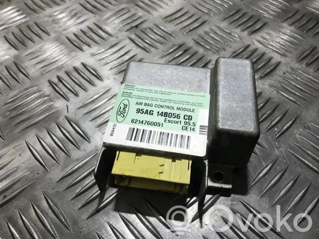 Sterownik / Moduł Airbag   95AG14B056CD,6214760051,6214760051,95AG14B056CD
