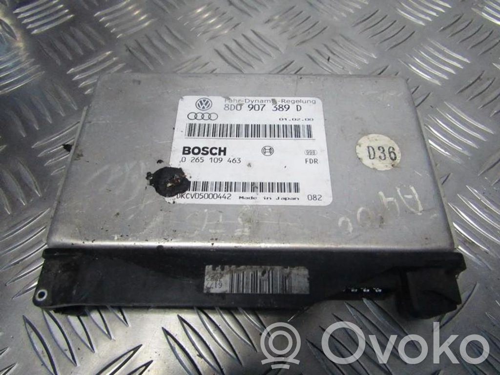 Unidad de control/módulo del ABS   8D0907389D,0265109463,0265109463,8D0907389D