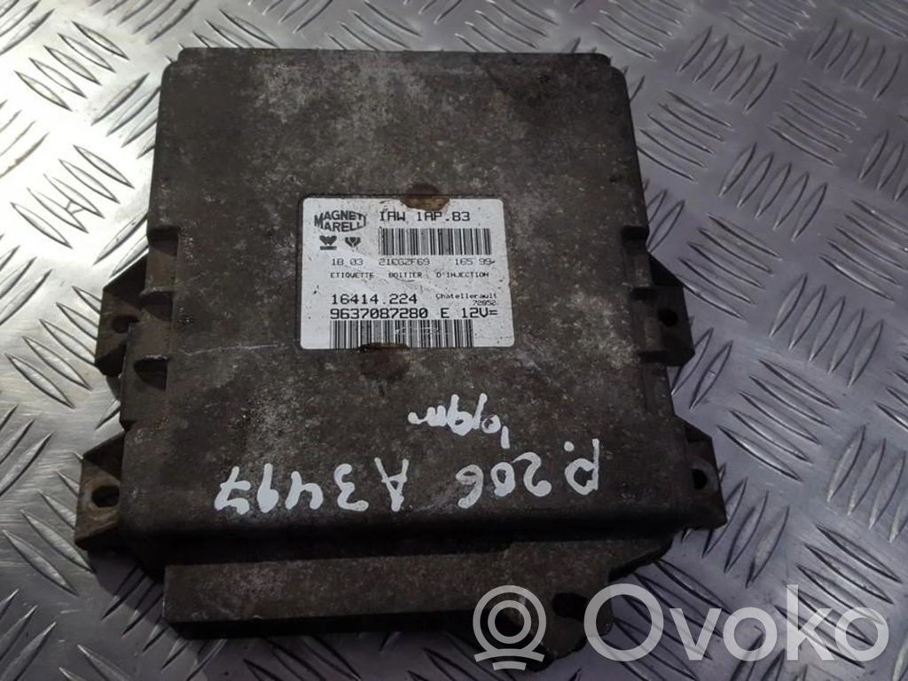 Peugeot 206 Engine control unit/module 