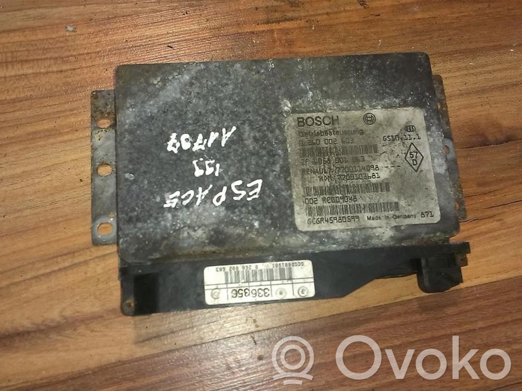 Engine control unit/module   7700103681,7700103681