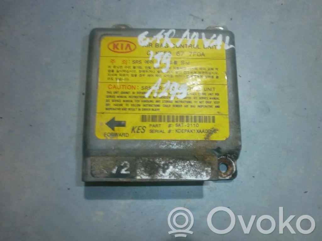 KIA Carnival Centralina/modulo airbag 