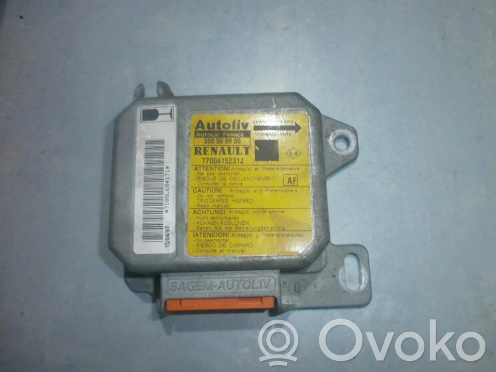 Renault Scenic I Centralina/modulo airbag
